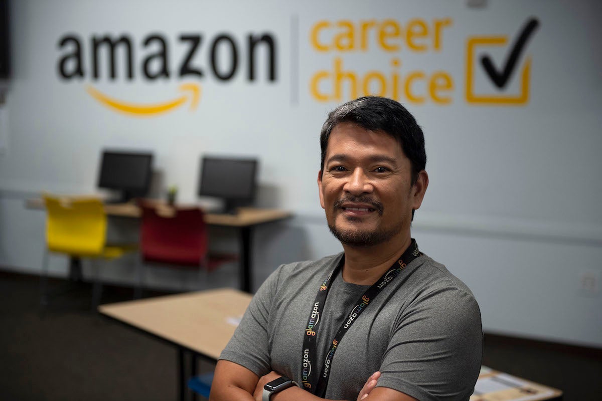 An Amazon Career Choice graduate