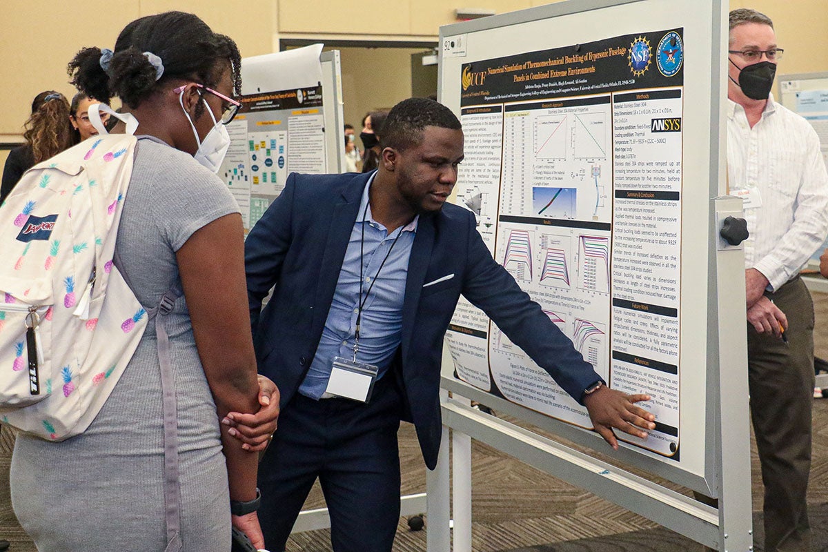 UCF’s First Inperson Student Scholar Symposium an Outstanding Success