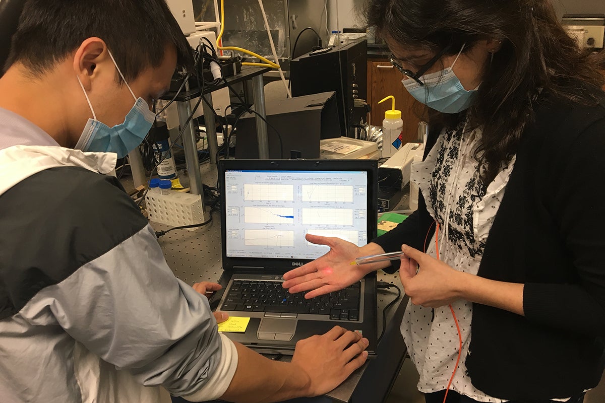 UCF-developed optical blood monitor