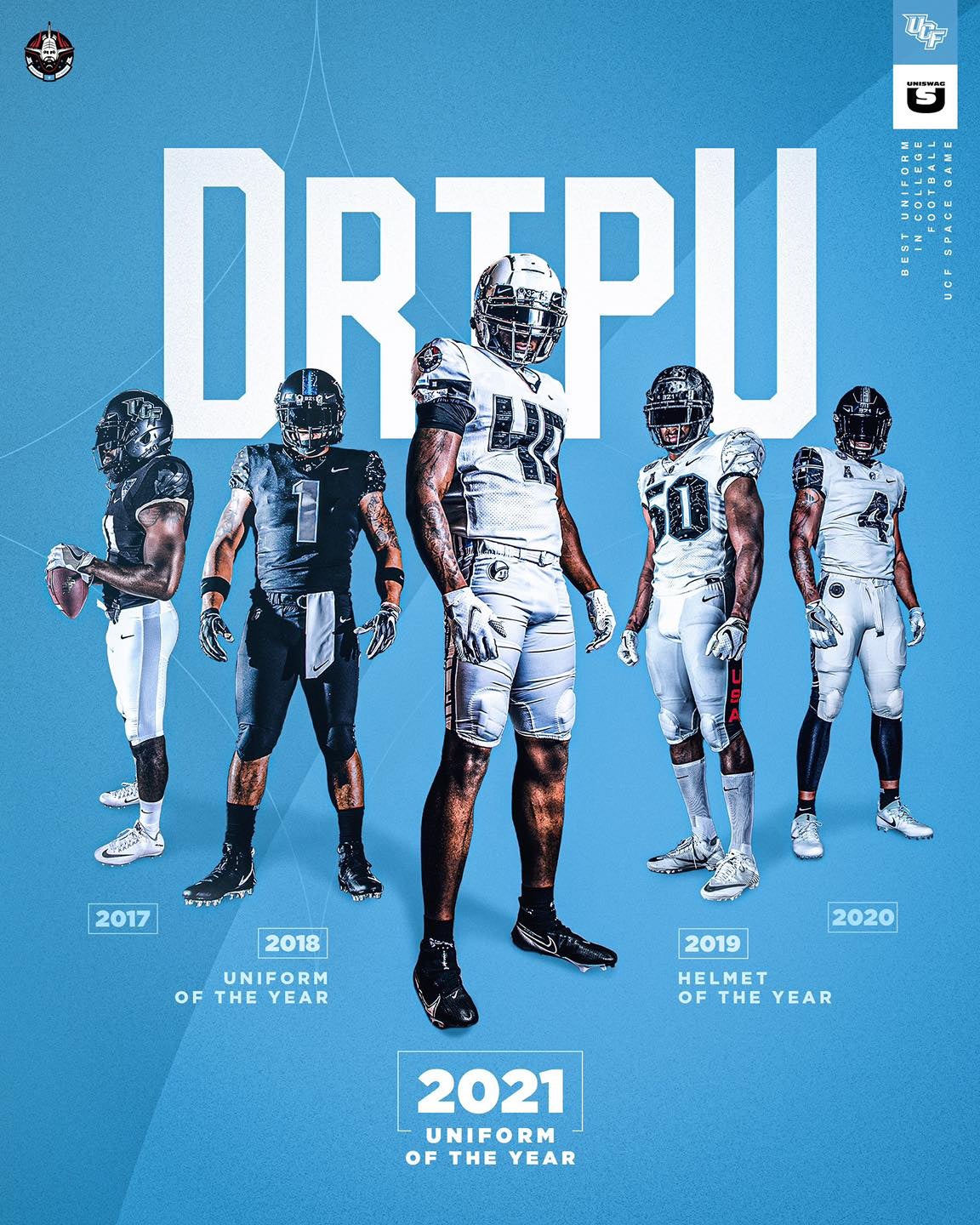 Ever Upward The Significance of UCF's Space Game Uniforms University