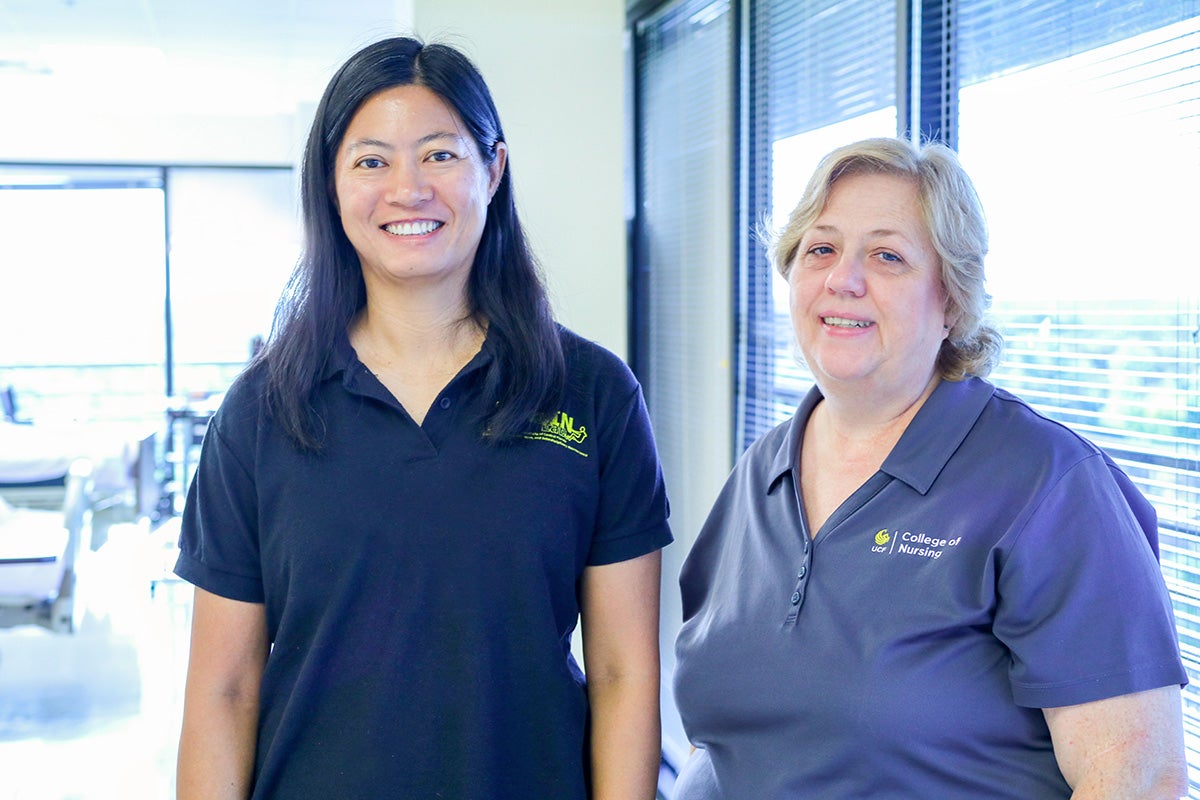 UCF researchers Helen Huang and Norma Conner