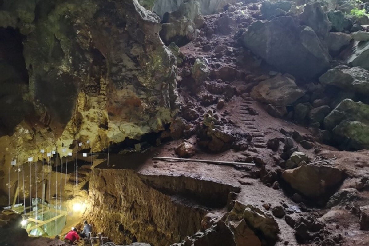 Tam Pà Ling Cave in northern Laos