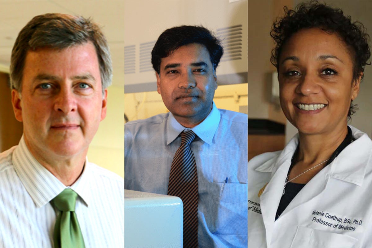 The multidisciplinary team of UCF researchers working on the project include Burnett School of Biomedical Sciences Director Griff Parks, Department of Materials Science and Engineering Chair Sudipta Seal and College of Medicine Professor Melanie Coathup.