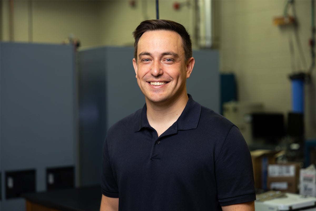 UCF Physics Doctoral Candidate Brandon Dotson analyzed samples and data from the first SpaceX Starship launchpad blast last year to find ways to improve launchpads on Earth and even the moon.