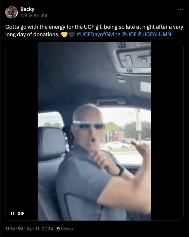 A social post from X user KoziKnight