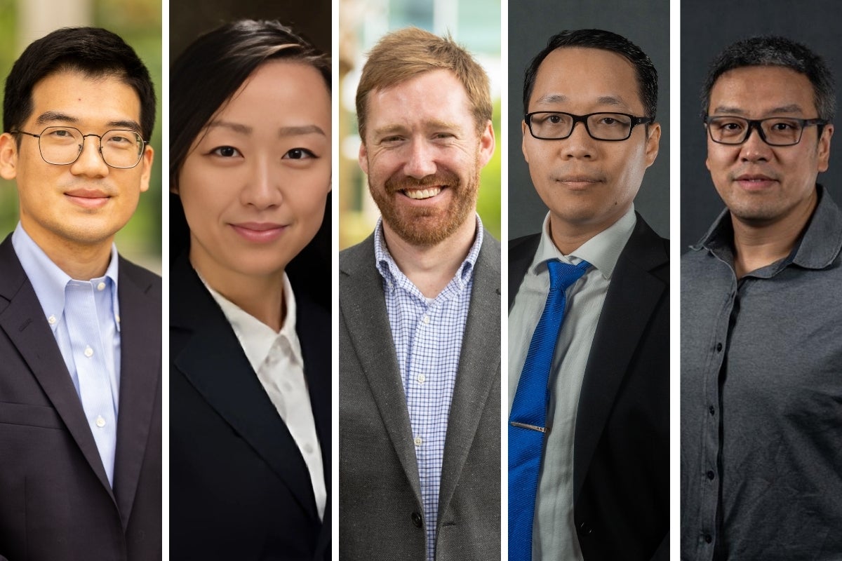 UCF faculty Hao Zheng, Wen Shen, Kevin Moran, Truong Nghiem and Sidong Lei received NSF CAREER awards to accelerate their research.