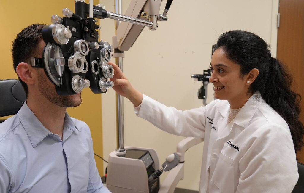 Monika Farhangi is a board certified ophthalmologist and cataract surgeon at UCF Health Faculty Physician Practice and also a UCF College of Medicine alumni.
