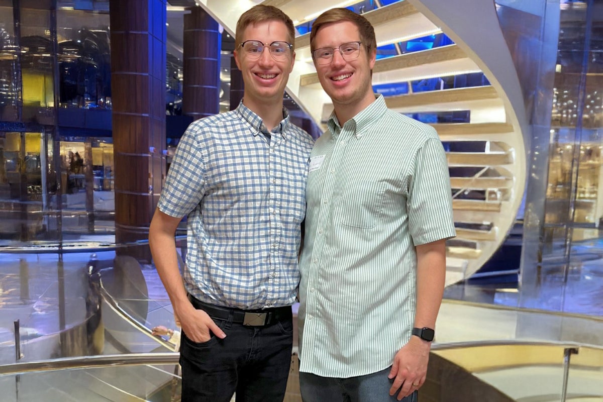 UCF alumni Martin and Michael Roberts.