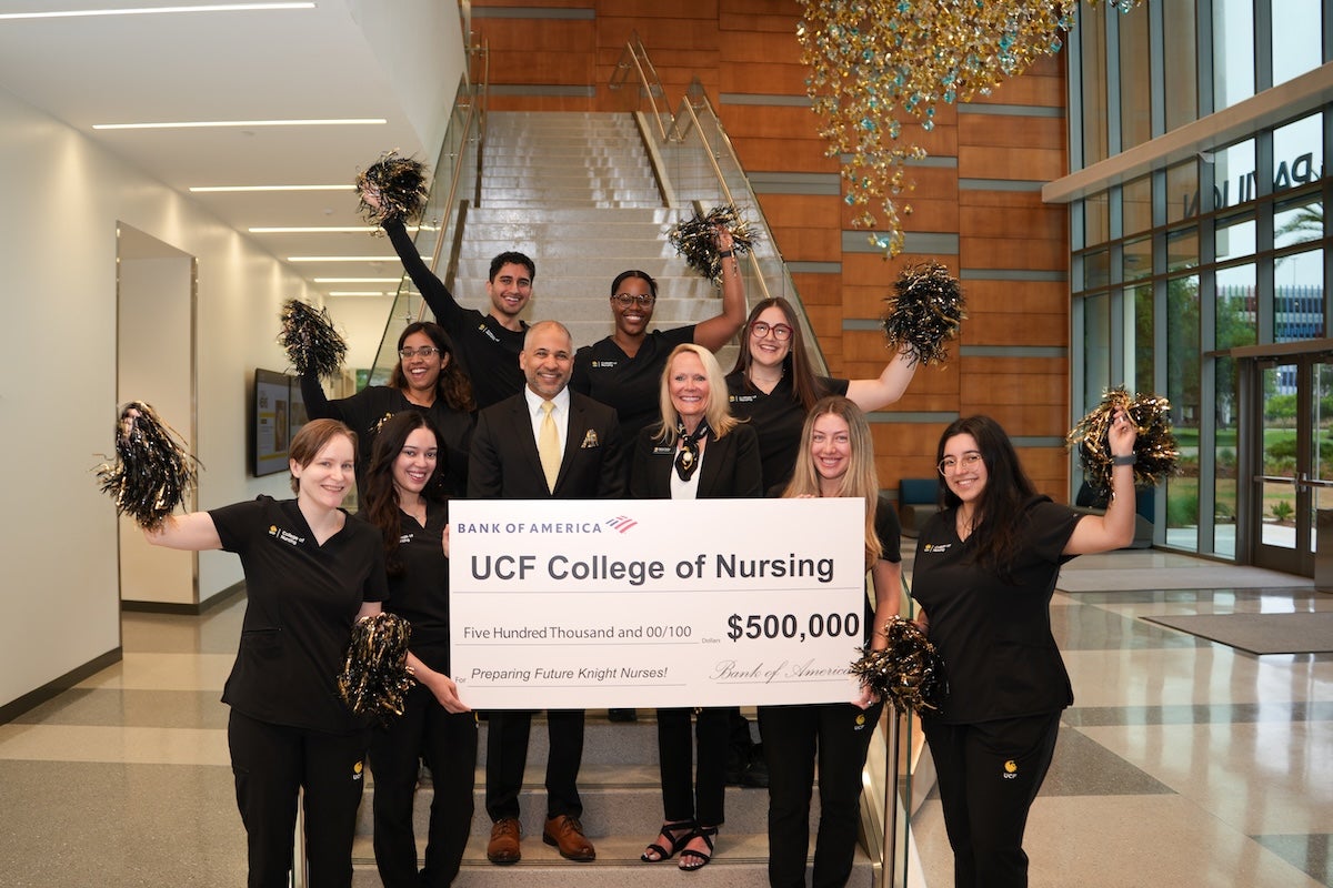 Bank of America Grant Helps UCF Reach Goal to Fund Dr. Phillips Nursing Pavilion