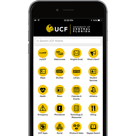 UCF Mobile preview