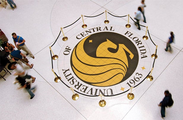 UCF Seal in Student Union UCF Seal in Student Union