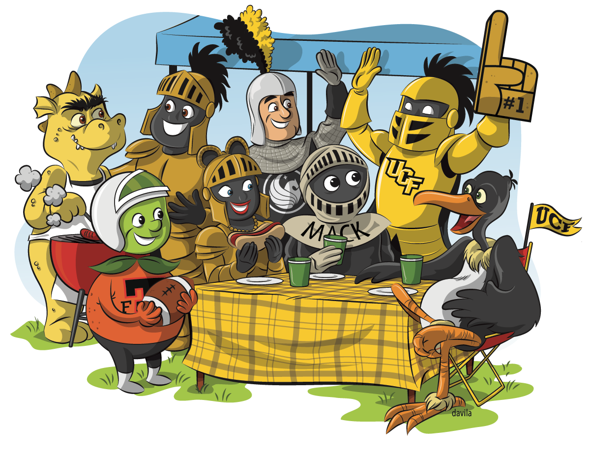 Mighty Mascots Pegasus Magazine