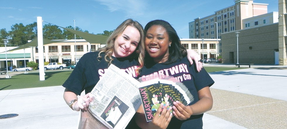 Nicole Enterlein and Taylor Cheeley