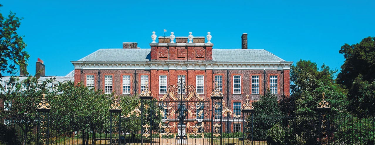 An image of Kensington Palace in London