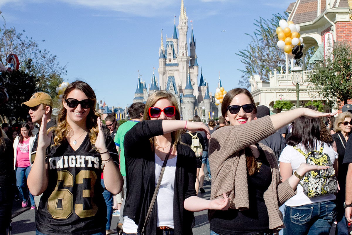 Kinghts Parade at Walt Disney World