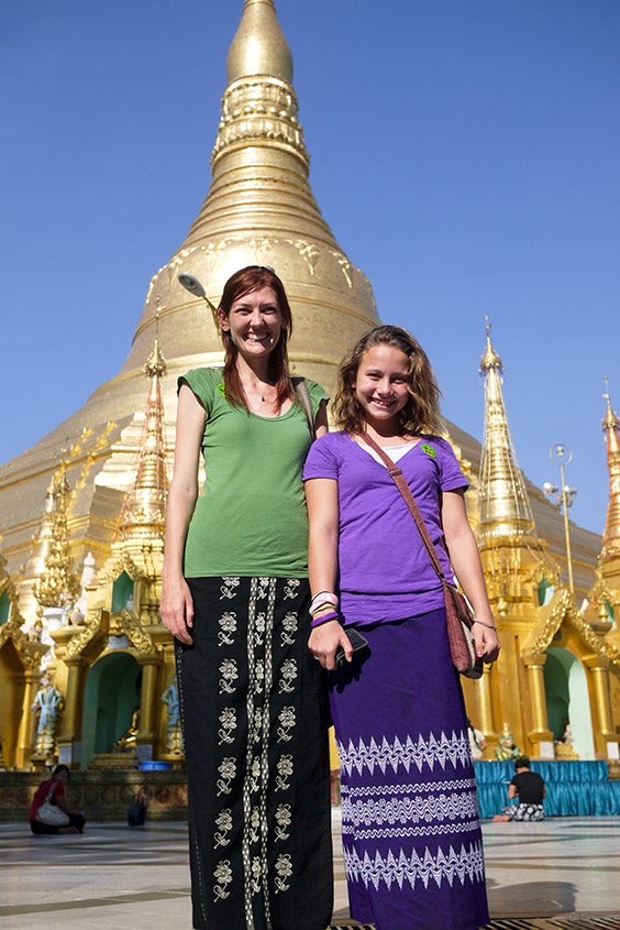 At-Shwedagon-Pagado,-the-holiest-temple-in-Myanmar,-with-Ana