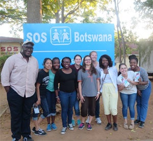 Under the guidance of Professor Karen Biraimah, UCF students traveled to Botswana for two weeks of service learning and cultural exchange programs.
