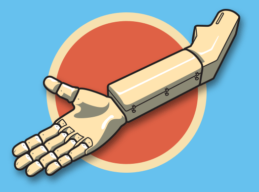 $350 prosthetic arm