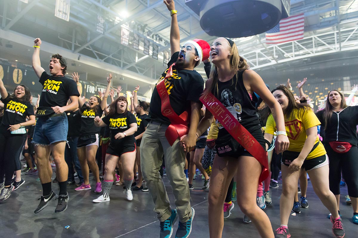 Jumping Volunteers