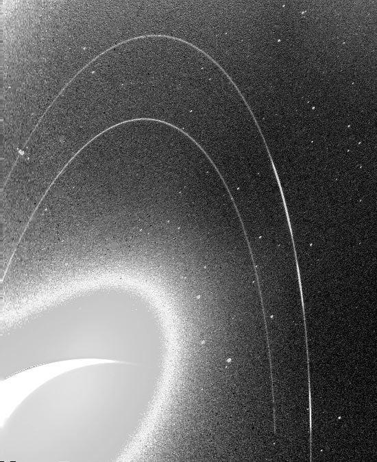 Image of Neptune's rings.