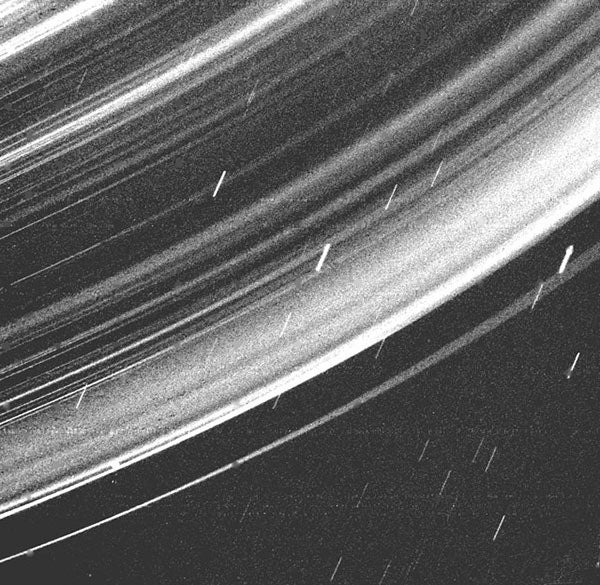 Image of Uranus rings