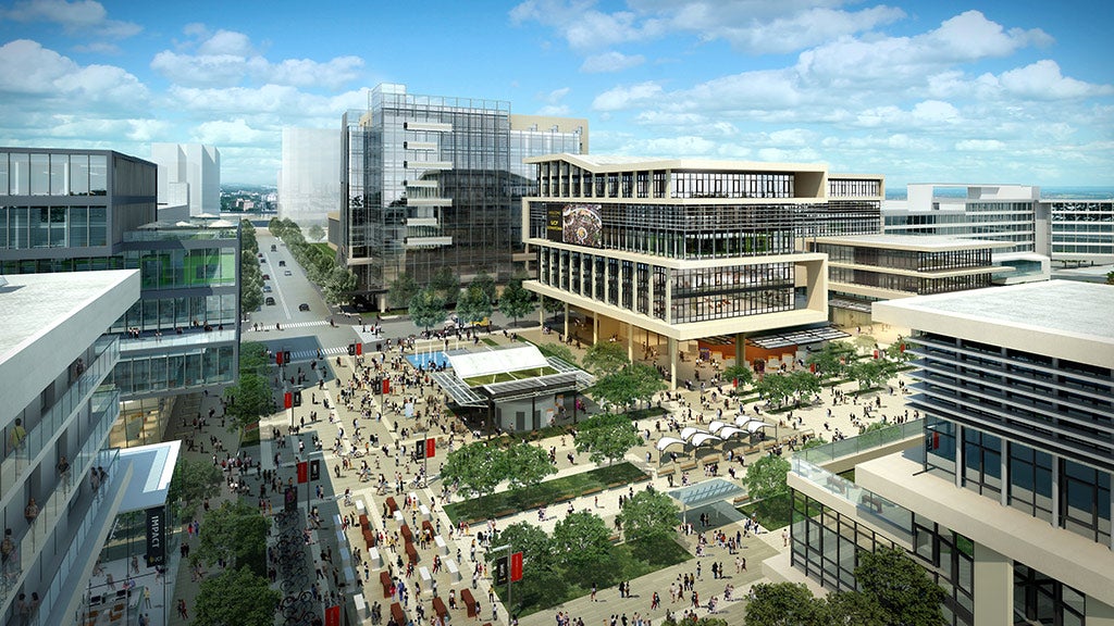 Rendering of downtown UCF campus
