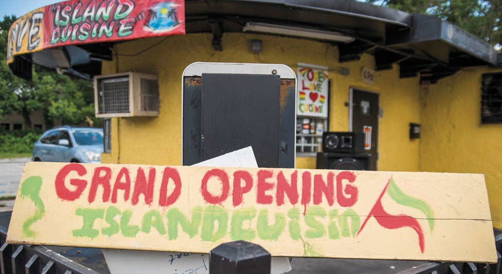 Grand opening of Island Cuisine