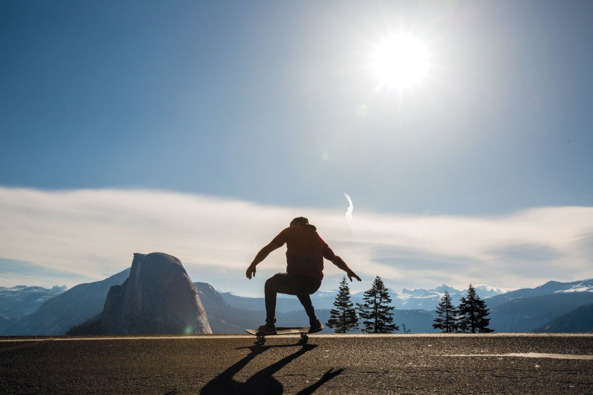 Skateboarding