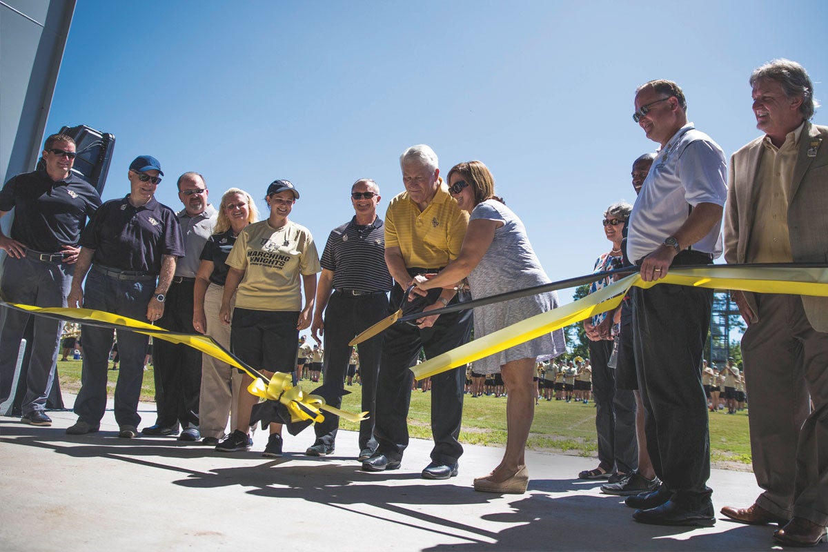 Marching Knights Building Unveiling