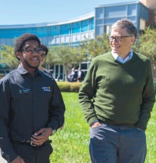 Bill and Melinda Gates Visit UCF Campus