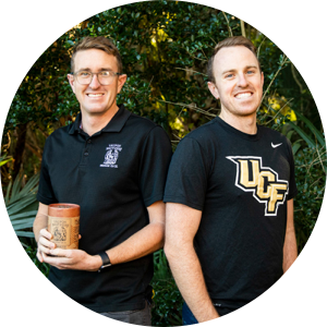 Bryon and Kyle White - creators of yaupon brothers tea co