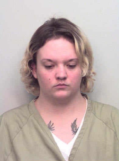 A mugshot of Angela King.