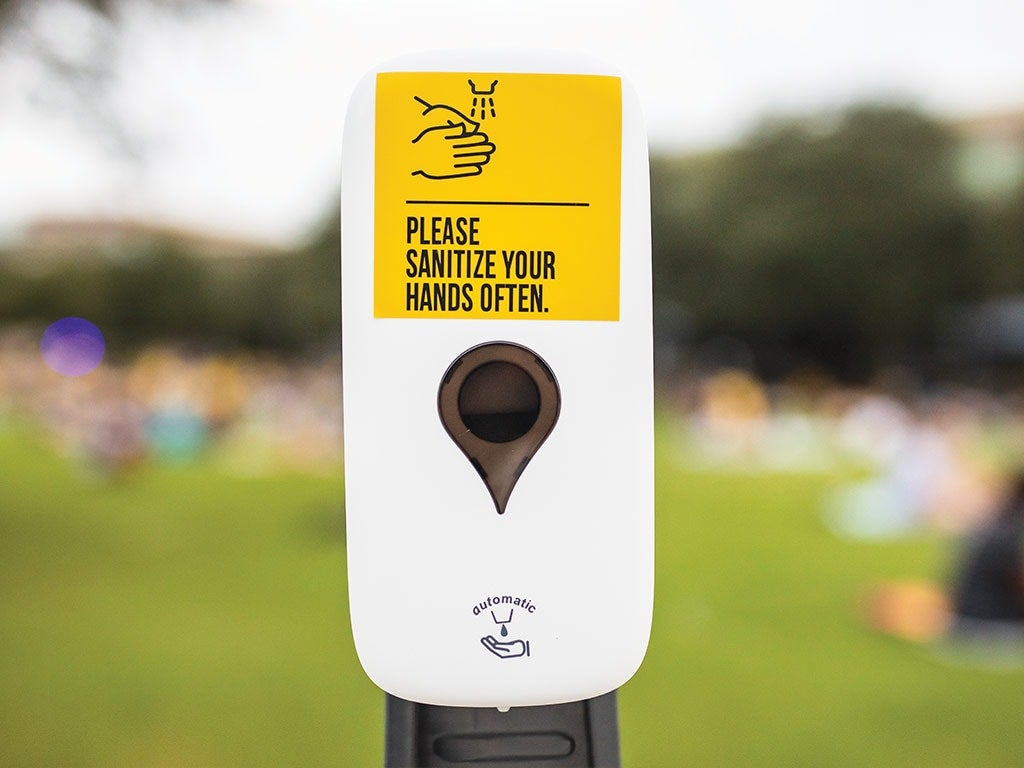 Sanitize Station Sanitize Station