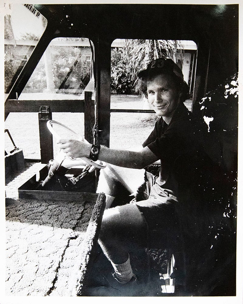 Kruckemyer embarked on a cross-country journey with two friends in a mail truck just a few days after graduating in 1973. Kruckemyer embarked on a cross-country journey with two friends in a mail truck just a few days after graduating in 1973.