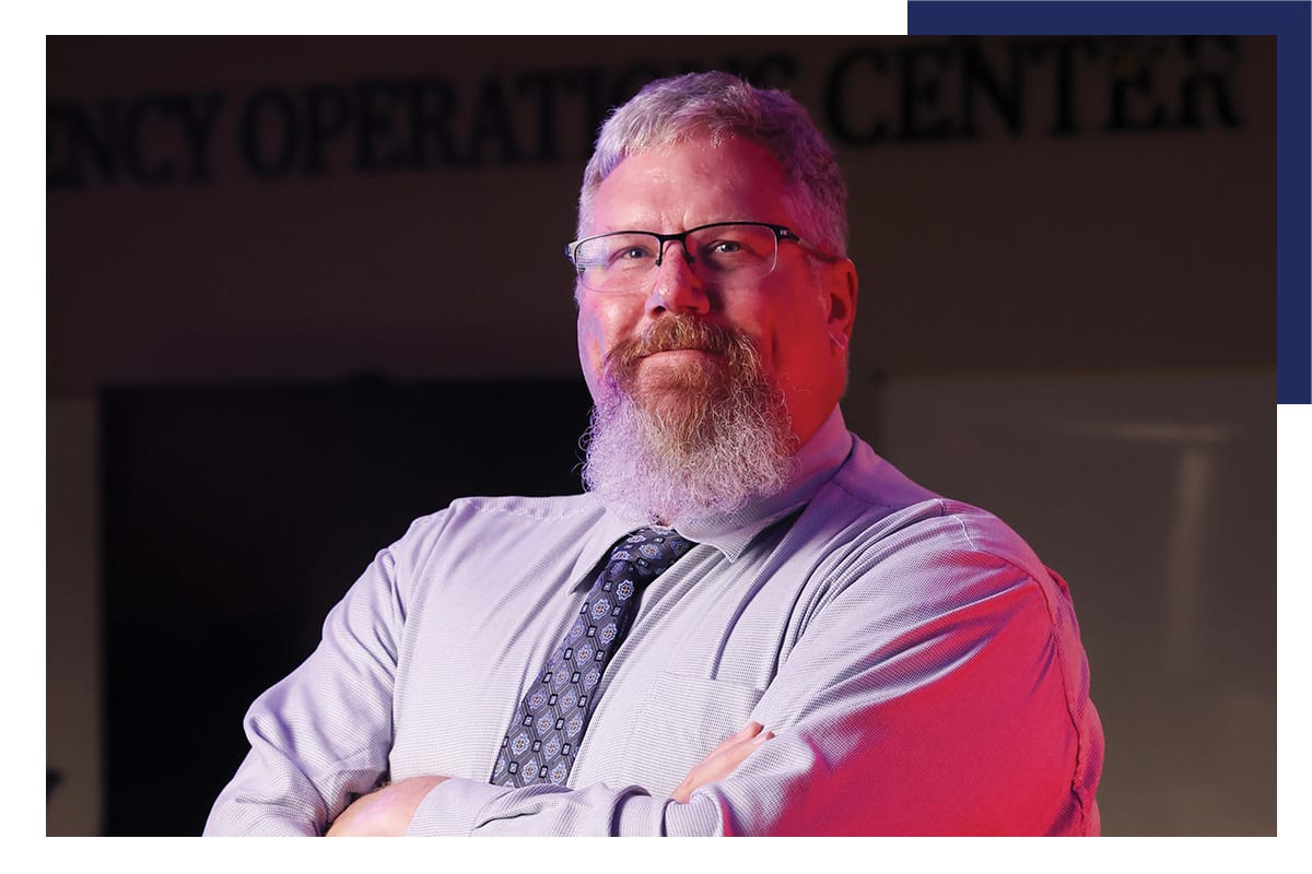 Portrait of Chris Emrich, UCF's Boardman Endowed Professor of Environmental Science and Public Administration