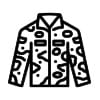 Military uniform icon